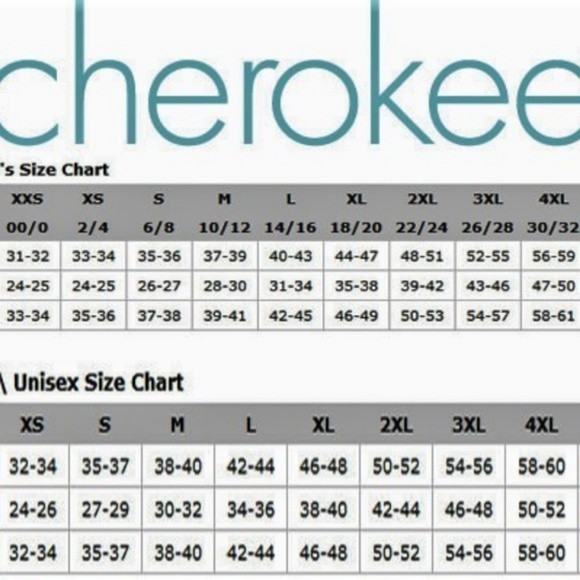 CLEARANCE! NWT Cherokee Cargo Scrub Pant Chocolate - Picture 4 of 4